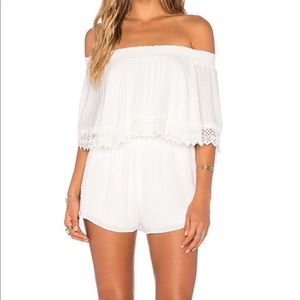 SHOW ME YOUR MUMU white romper